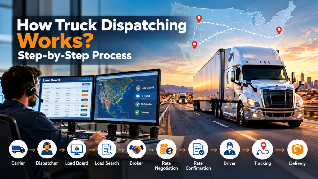 How Truck Dispatching Works: Master These 10 Key Steps